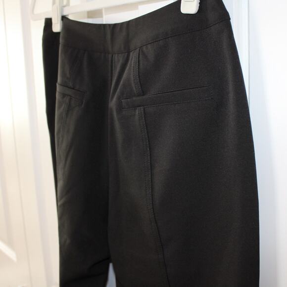 PRINCESS POLLY Kaylen Split Hem Flare Pants Black | 6 - Picture 7 of 9